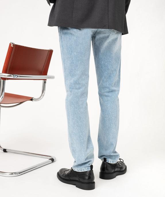 Jean coupe Slim délavé homme vue3 - GEMO (HOMME) - GEMO
