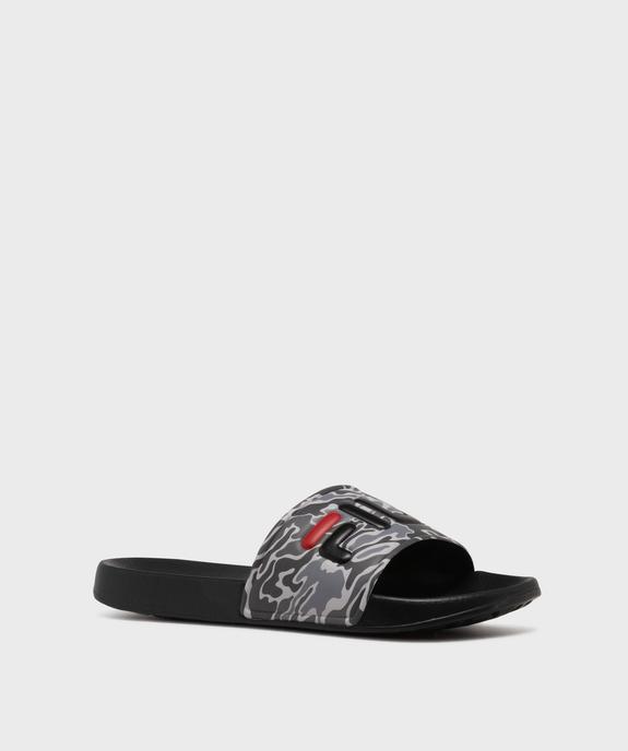 Mules de piscine imprimé camo homme - Fila vue2 - FILA - GEMO