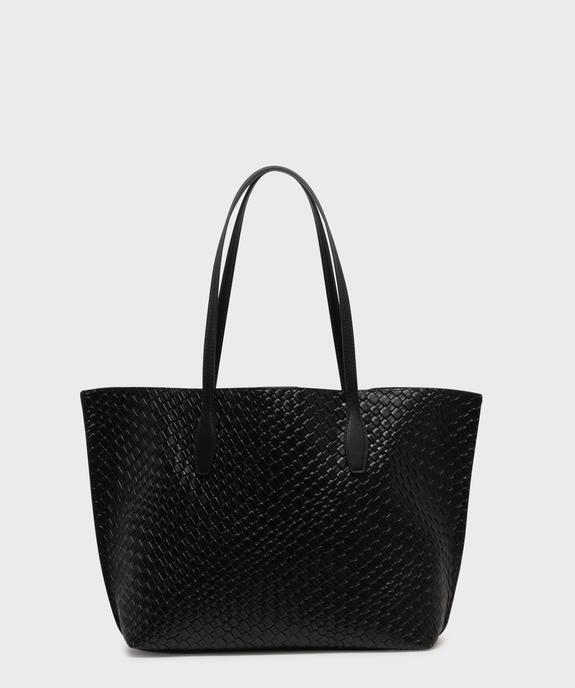 Sac cabas texturé et souple à fines anses femme vue1 - GEMO (ACCESS) - GEMO