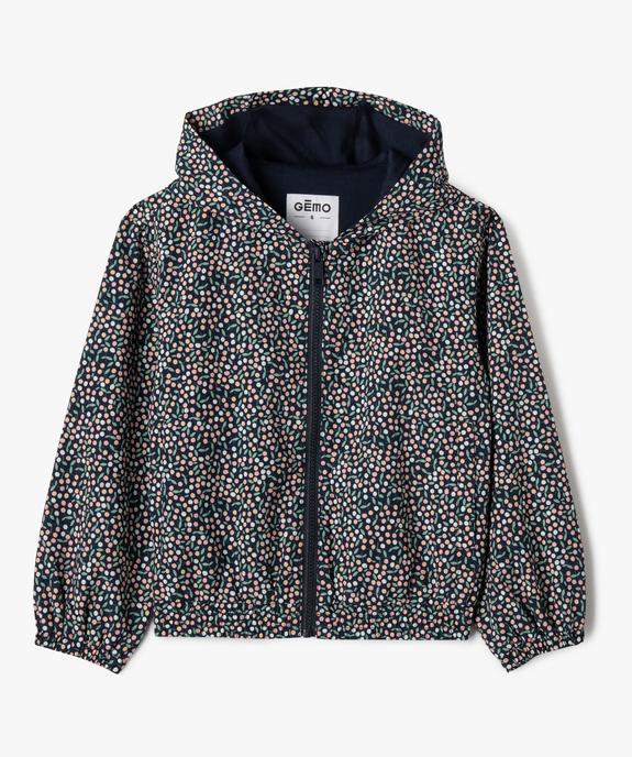 Blouson léger à capuche fille vue1 - GEMO (ENFANT) - GEMO
