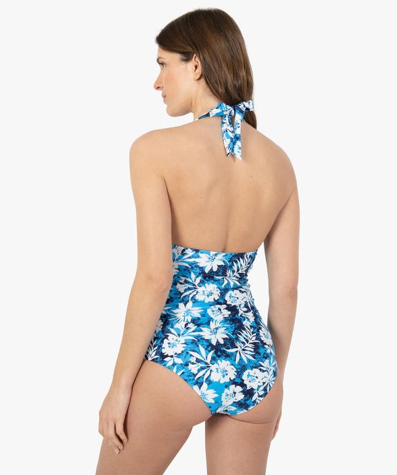 Maillot de bain de grossesse une pièce imprimé vue3 - GEMO 4G MATERN - GEMO