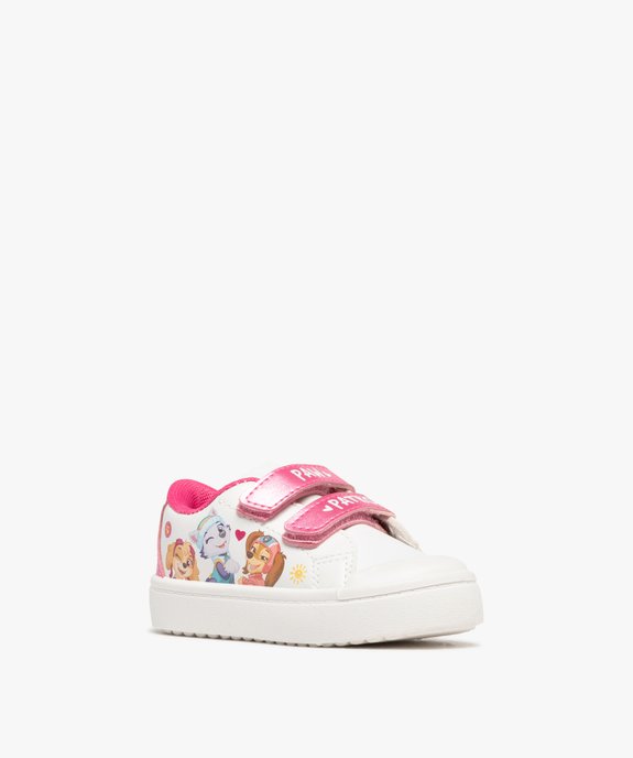 Baskets à scratchs avec motifs chiens bébé fille - Pat Patrouille vue2 - PAT PATROUILLE - GEMO