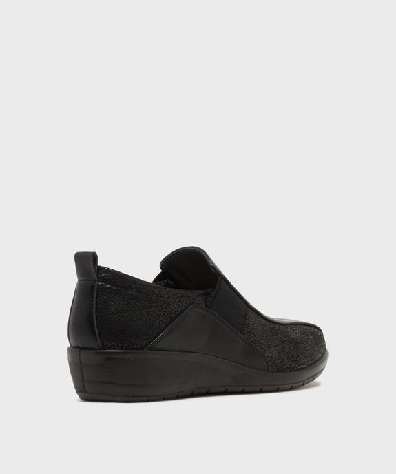 Mocassins confort à semelle intérieure cuir femme - G'Flex vue4 - G'FLEX - GEMO