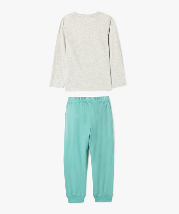 Pyjama en coton 2 pièces à motif fusée garçon vue3 - GEMO 4G GARCON - GEMO