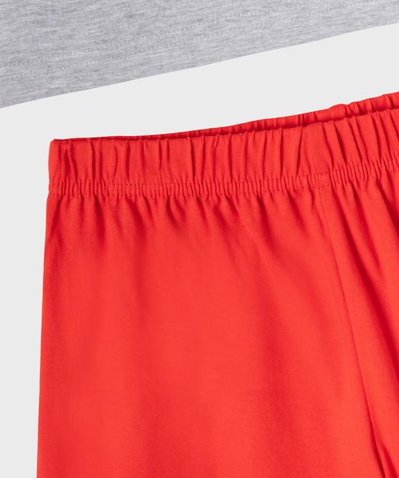 Pyjashort bicolore avec motif Super Mario garçon - MarioKart vue3 - MARIO - GEMO