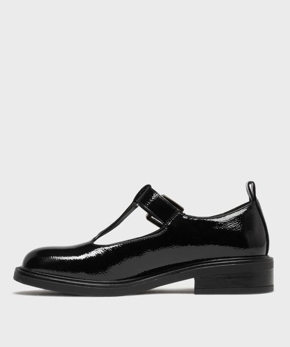 Mocassins vernis forme Salomé femme - Follow Me vue3 - FOLLOW ME - GEMO