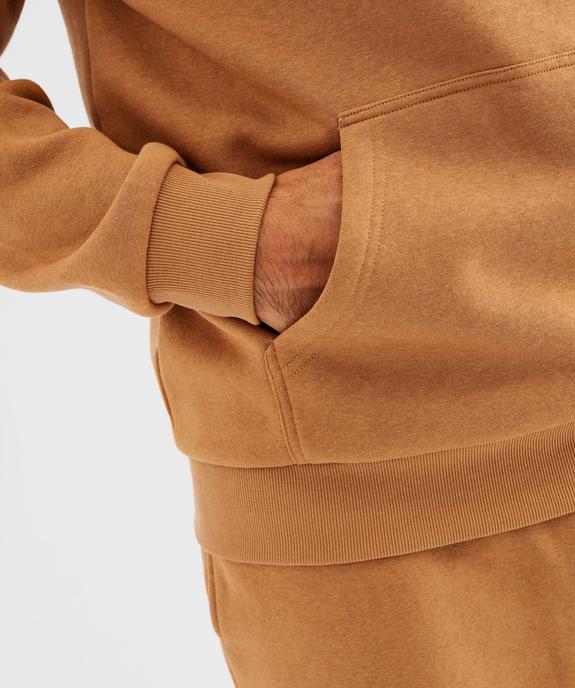 Sweat à capuche en molleton doux homme vue2 - GEMO 4G HOMME - GEMO