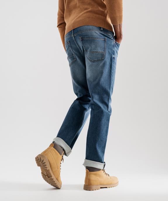 Jean regular en denim stretch homme vue1 - GEMO 4G HOMME - GEMO