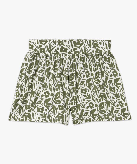 Short de pyjama femme ample à motifs  vue4 - GEMO(HOMWR FEM) - GEMO