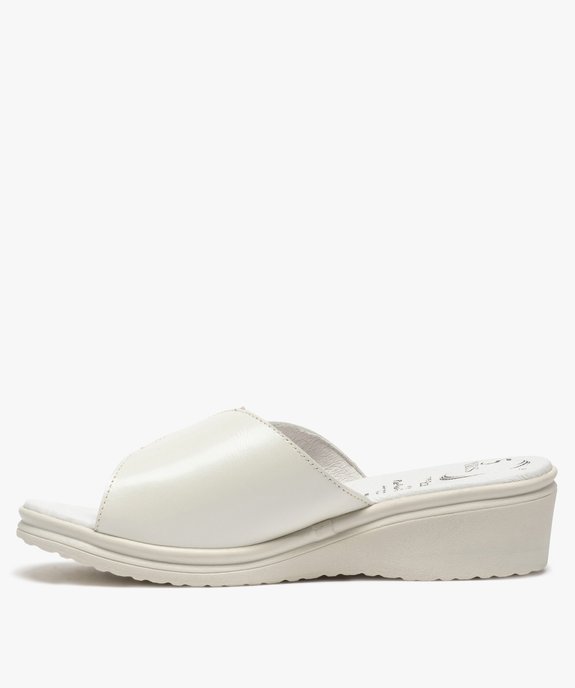 Mules femme confort à talon compensé – 5 Zones vue3 - 5 REFLEX ZONES - GEMO