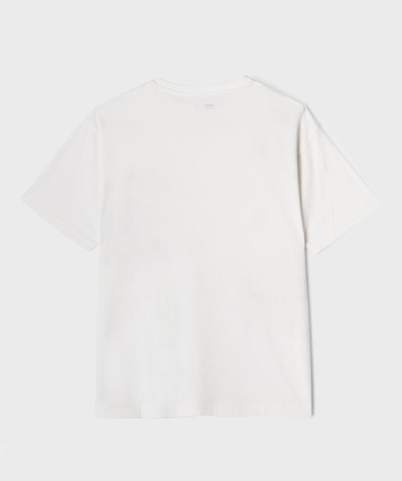 Tee-shirt manches courtes imprimé garçon vue4 - GEMO 4G GARCON - GEMO