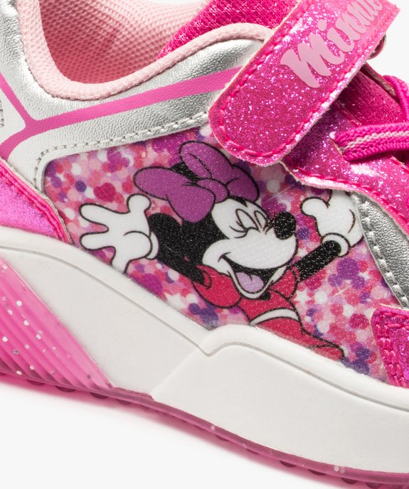 Baskets fille brillantes et pailletées - Minnie vue6 - MINNIE - GEMO