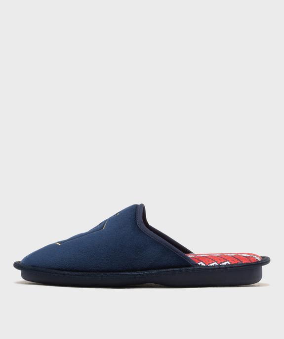 Chaussons mules en volume imprimé football garçon - FFF vue3 - FFF - GEMO