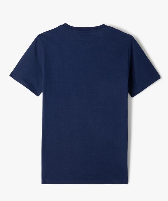Tee-shirt à manches courtes avec motif manga garçon - Blue Lock vue3 - BLUE LOCK - GEMO