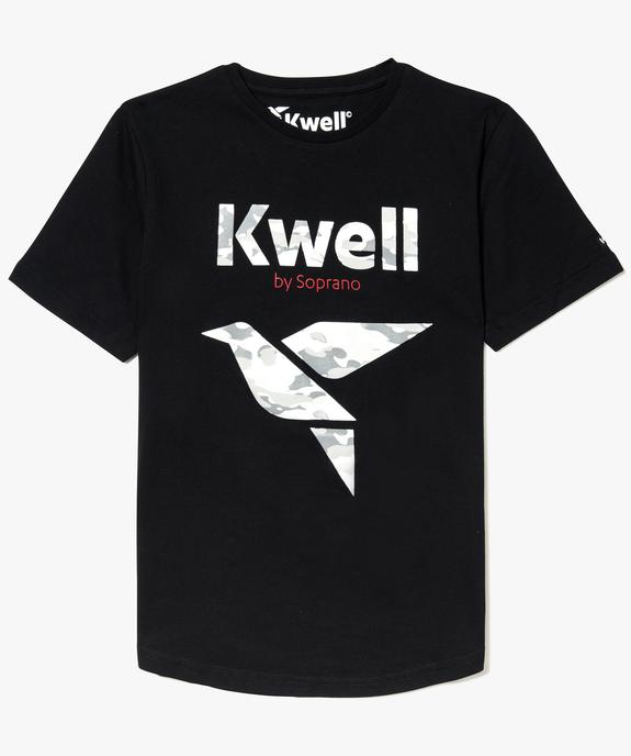 Tee-shirt avec logo imprimé camouflage - Kwell by Soprano vue1 - KWELL - GEMO