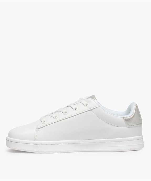 Tennis femme à détails métallisés - Kappa Tchouri vue3 - KAPPA - GEMO