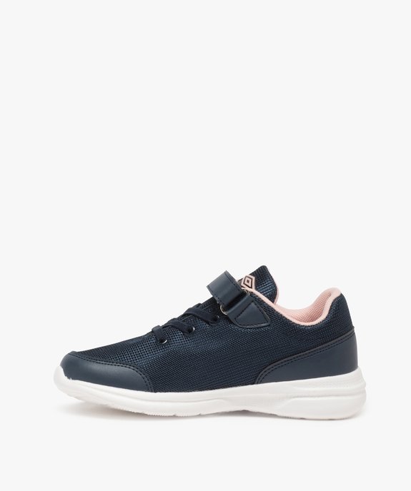 Baskets fille en mesh à scratch - Umbro vue3 - UMBRO - GEMO