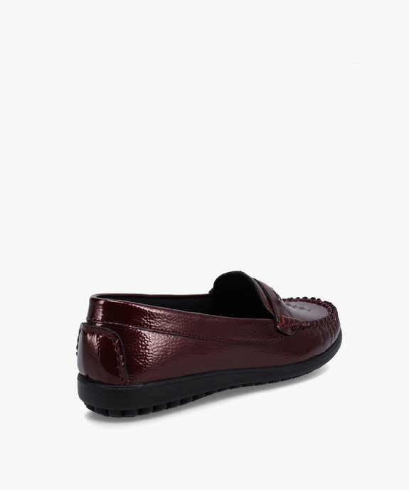 Mocassins confort vernis et extra souples femme vue4 - G'FLEX - GEMO