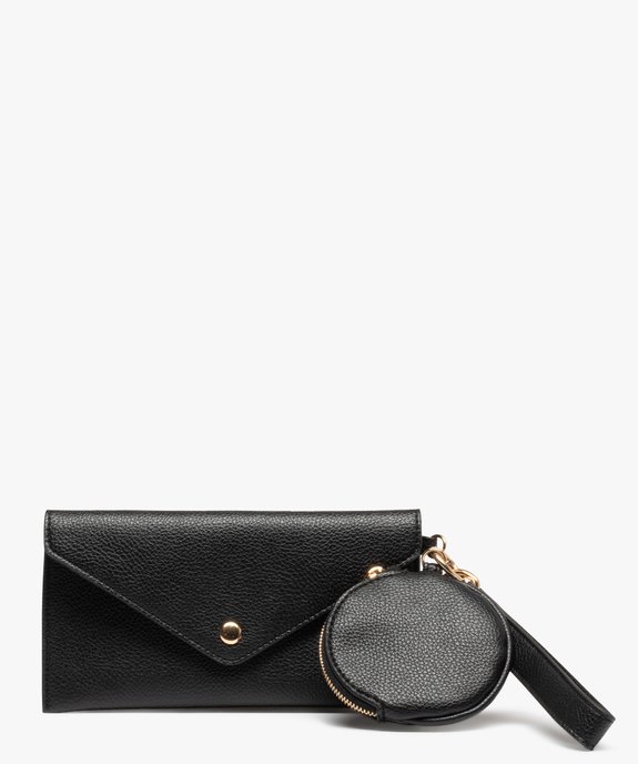 Pochette femme avec porte-monnaie et dragonne vue1 - GEMO (ACCESS) - GEMO