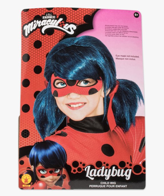 Perruque enfant Ladybug - Miraculous vue2 - DISNEY - GEMO
