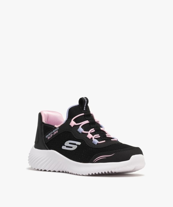 Baskets filles légères Slip-ins Bounder - Skechers vue2 - SKECHERS - GEMO