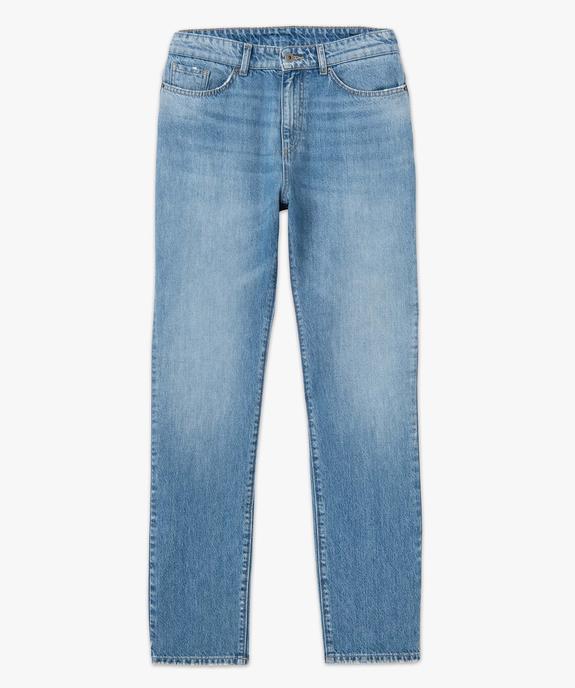 Jean homme coupe Regular aspect délavé vue4 - GEMO (HOMME) - GEMO