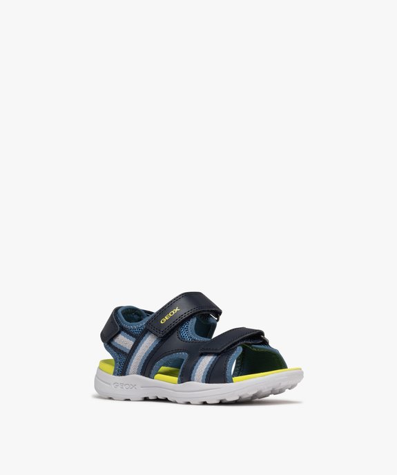 Sandales sport à scratch garçon - Geox vue2 - GEOX - GEMO