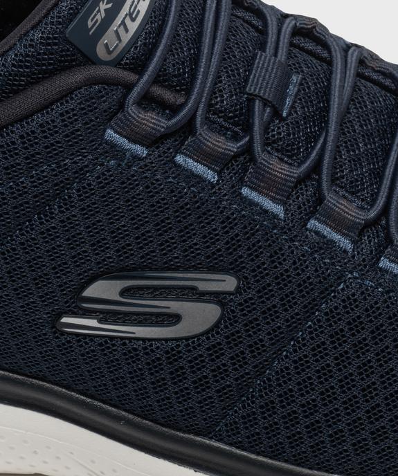 Baskets basses en mesh à semelle légère homme - Skechers vue6 - SKECHERS - GEMO
