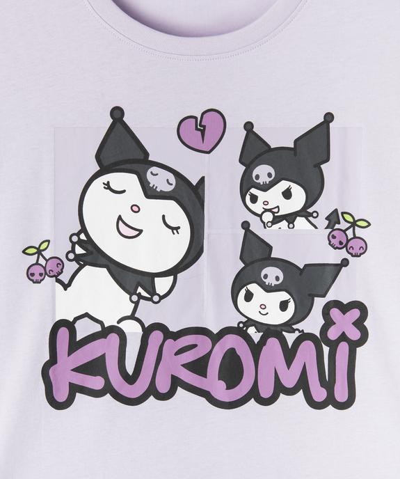 Pyjama bicolore avec motif diablotin fille - Hello Kitty and friends vue2 - HELLO KITTY - GEMO