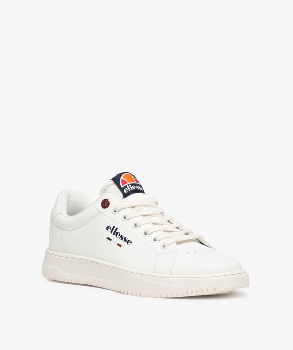 Baskets homme unies logo tricolore – Ellesse Jason vue2 - ELLESSE - GEMO