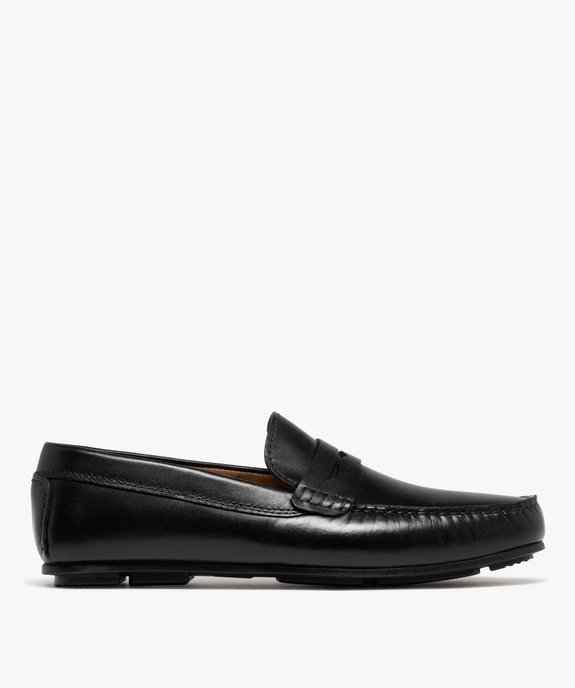 Mocassin élégants en cuir lisse homme - Tanéo vue1 - TANEO GEMO FOR GOOD - GEMO