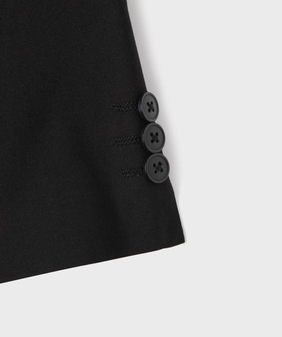 Veste de costume en matière extensible garçon vue3 - GEMO (JUNIOR) - GEMO