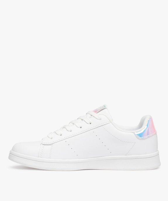 Baskets fille unies avec détails irisés – Slazenger Miram vue3 - SLAZENGER - GEMO