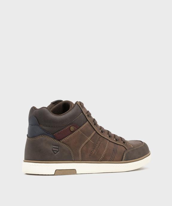 Baskets montantes à lacets homme vue4 - URBAN STEPS GEMO FOR GOOD - GEMO