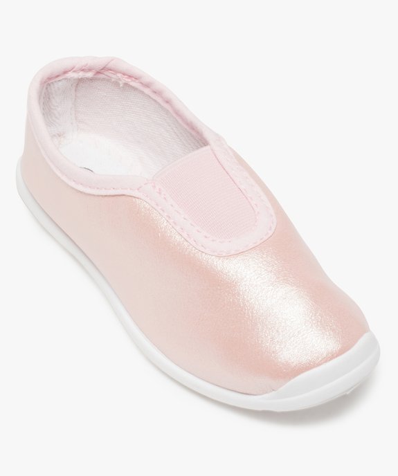 Rythmiques fille dessus brillant avec élastique central vue5 - GEMO (ENFANT) - GEMO