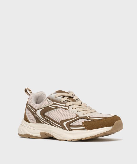 Baskets de running en mesh légères homme - 5 MILES vue2 - 5 MILES - GEMO