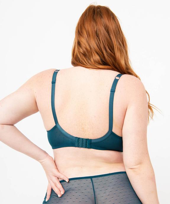 Soutien-gorge emboitant à armatures en dentelle grande taille vue2 - GEMO(HOMWR FEM) - GEMO