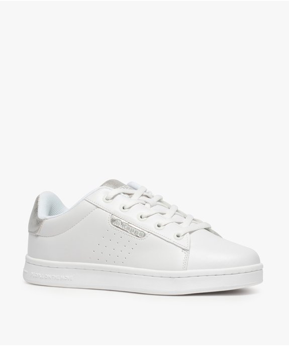 Tennis femme à détails métallisés - Kappa Tchouri vue2 - KAPPA - GEMO