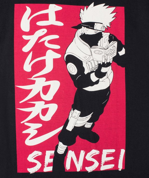 Tee-shirt garçon imprimé Kakashi - Naruto vue3 - NARUTO - GEMO