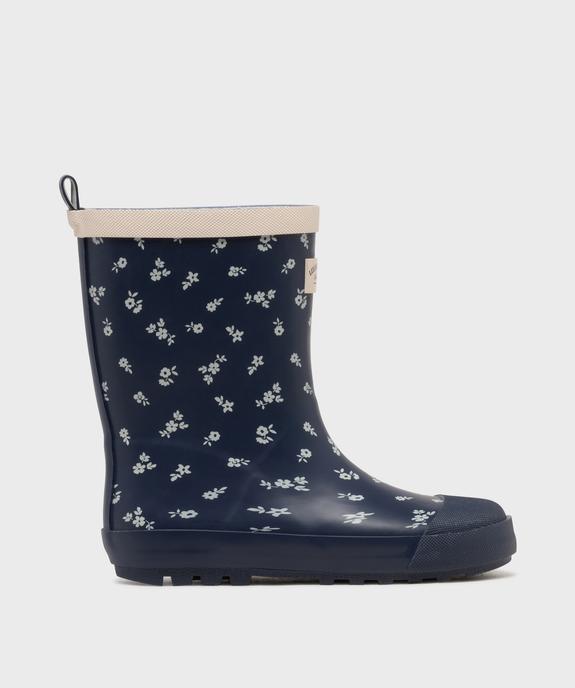 Bottes de pluie fleurie fille - LuluCastagnette vue1 - LULUCASTAGNETTE - GEMO