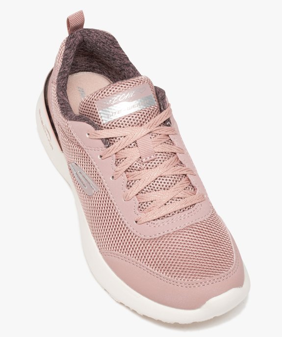 Baskets femme légères avec détails métallisés - Skechers vue5 - SKECHERS - GEMO