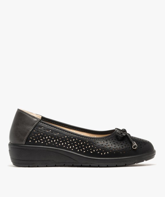 Ballerines confort avec talon compensé femme vue1 - G'FLEX - GEMO
