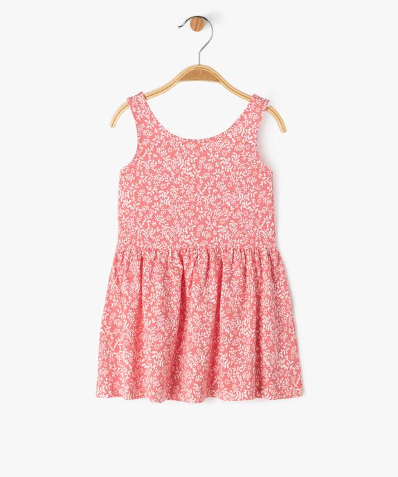 Robe imprimée à bretelles bébé fille vue2 - PREMIER PRIX BY GEMO - GEMO