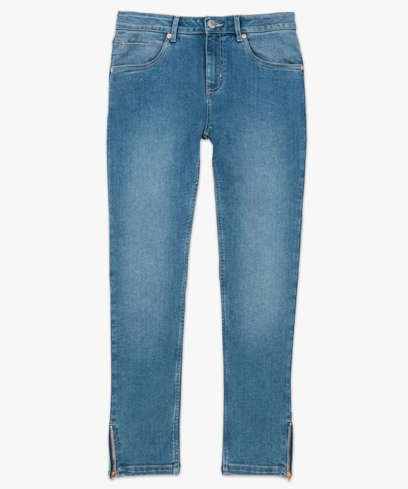 Jean femme coupe skinny longueur 7/8ème  vue4 - GEMO (JEAN) - GEMO