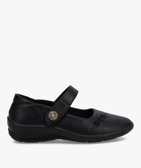 Ballerines femme confort extra-légères à bride scratch vue1 - GEMO (CONFORT) - GEMO