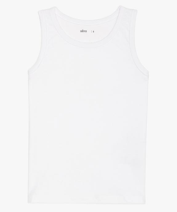 Débardeur garçon en coton vue1 - GEMO (ENFANT) - GEMO