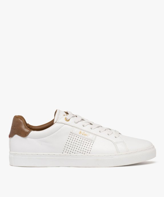 Baskets basses à lacets avec semelle contrastante homme - Lee Cooper vue2 - LEE COOPER - GEMO