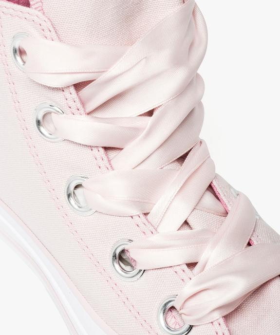 Tennis montantes pastel à lacets ruban - Converse  vue6 - CONVERSE - GEMO
