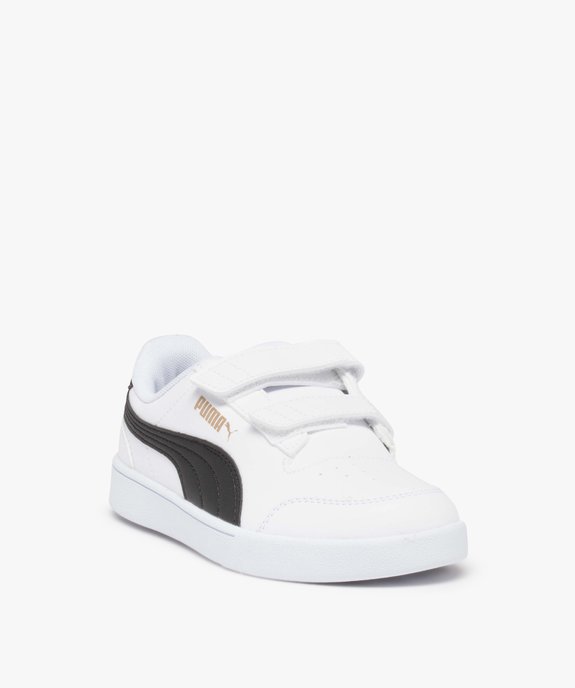 Baskets garçon bicolores à scratch – Puma Shuffle vue2 - PUMA - GEMO