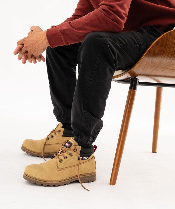 Boots homme casual à lacets et col matelassé - Carrera vue1 - CARRERA - GEMO